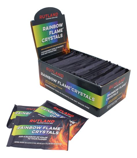 Rainbow Flame® Crystals | Rutland