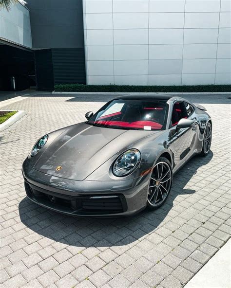 Agate Grey 992 with a full Red interior. Too much red? : Porsche ...