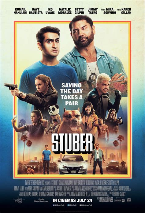 Stuber (2019) | Official Poster | Kumail Nanjiani & Dave Bautista : r/movies