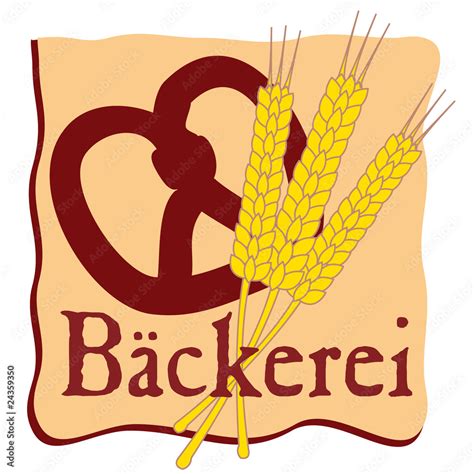 Bäckerei Logo Stock-Vektorgrafik | Adobe Stock