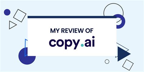 My Honest Review of Copy.ai Writing