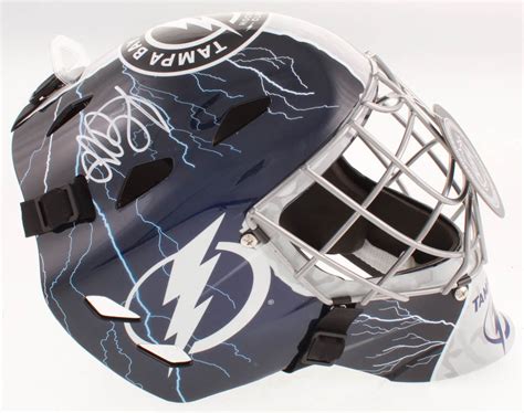 Andrei Vasilevskiy Signed Lightning Full-Size Goalie Mask (JSA COA ...