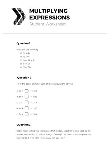 Algebra: The Basics - Complete Unit of Work | Teaching Resources