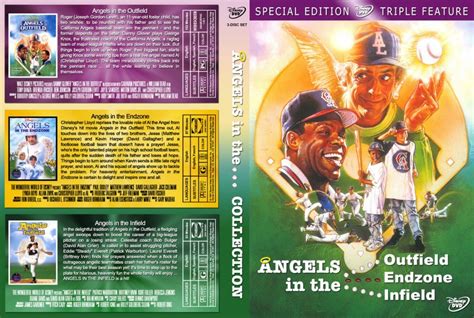 Angels In The Oufield - Endzone - Infield Collection - Movie DVD Custom Covers - Angels In The ...