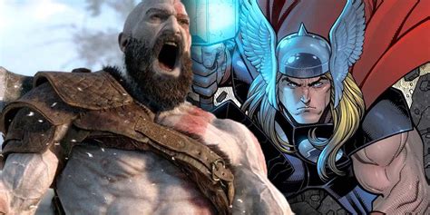 Thor Officially Fought Kratos Decades Before God of War