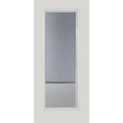 ODL Blinds between glass 22-in x 64-in Clear Front Door Glass Inserts ...