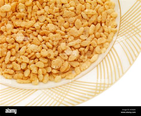 Bowl Of Rice Krispies Stock Photo - Alamy