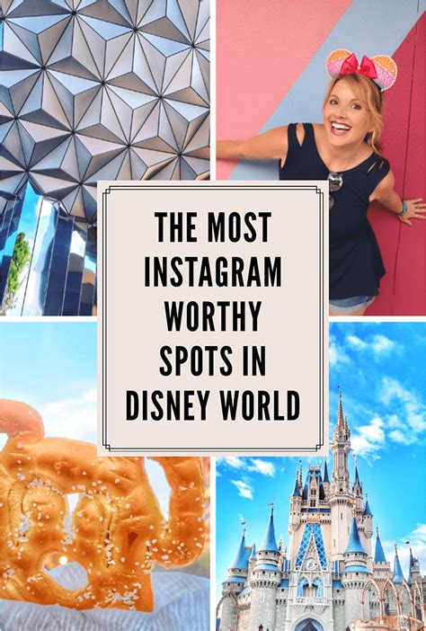 The Most Instagram Worthy Spots in Disney World - Living By Disney