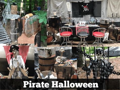 Pirate Themed Halloween DIY - Decorate your Home with a Pirate Ship