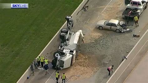 Houston traffic: Inbound Westpark Tollway reopened after dry concrete truck overturns - Patabook ...