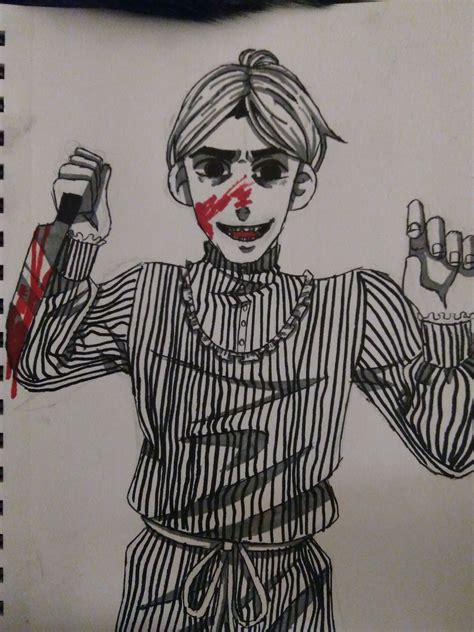 Norman Bates dressed as his mom Norma psycho fanart | Norman bates, Horror characters, Boy best ...