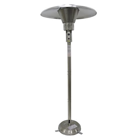 Shop AZ Patio 45000-BTU Stainless Steel Floorstanding Natural Gas Patio ...