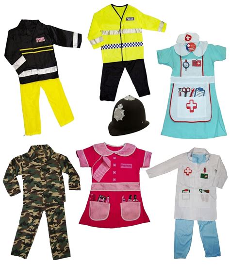 Childrens Role Play Fancy Dress Costumes For Ages 3-7