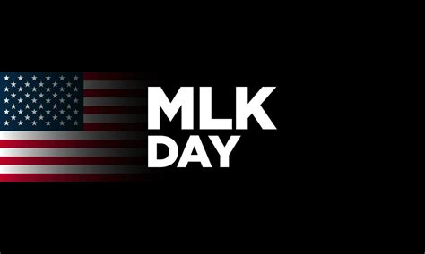 MLK day Vector Design with American Flag 35704212 Vector Art at Vecteezy