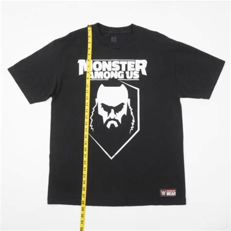 WWE Braun Strowman Monster Among US Mens Large Black … - Gem