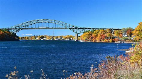 Piscataqua River Bridge Photograph by Steve Brown - Pixels