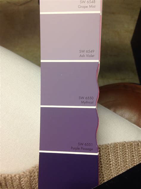 Purple sherwin Williams Ash Violet Mythical | Home and Garden | Pinterest | Ash, Violets and ...