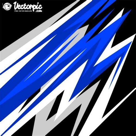 blue line stripes racing background free vector | Racing stripes, Automotive logo design ...