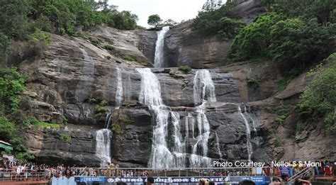 Courtallam water falls, Kuttralam Waterfalls - nine waterfalls