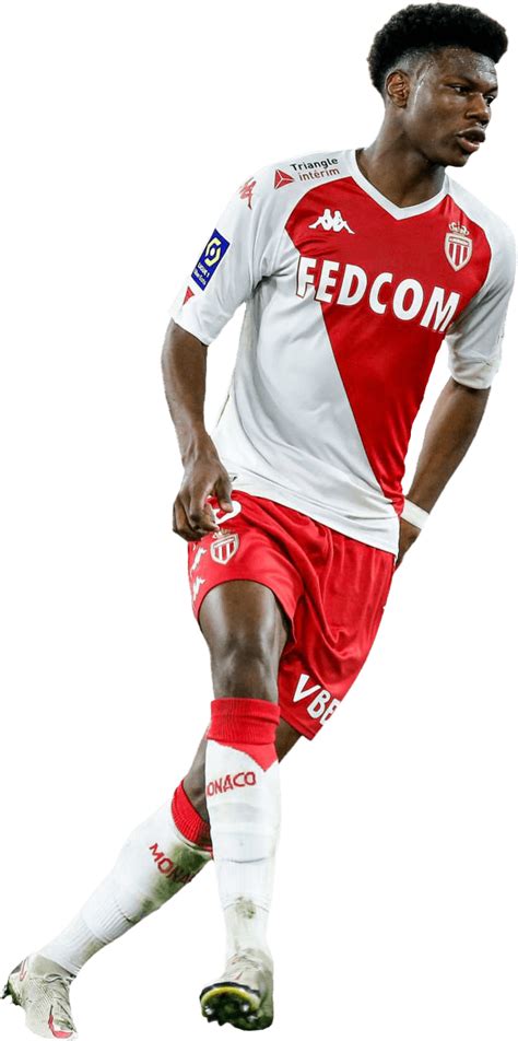 Aurélien Tchouaméni Monaco football render - FootyRenders