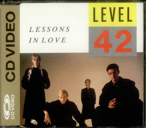 Level 42 Lessons In Love Japanese 5" Cd Single W18X-22007 Lessons In Love Level 42 044008000525 ...