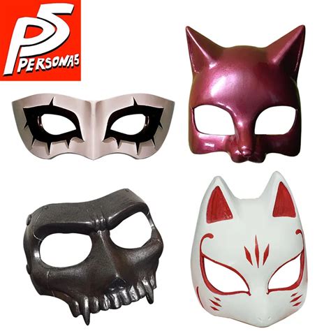 Persona 5 Mask Cosplay Joker Eye Mask Anne Takamaki Panther Mask Ryuji ...