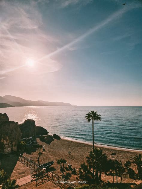 6 Unmissable Beaches in Nerja - A Guide (+ Map) - Travels With Missy