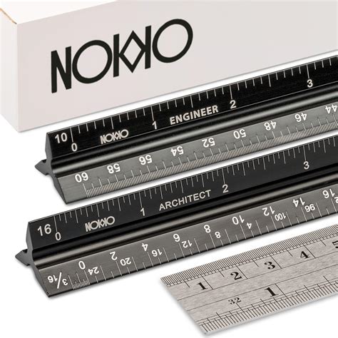 Buy Architectural and Engineering Scale Ruler Set - Professional Measuring Kit for Drafting ...