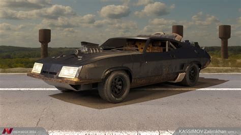 ArtStation - Interceptor (Mad Max 2)