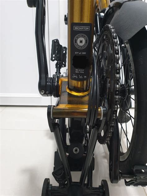 Brompton 20 Years in Asia Gold Edition, Sports Equipment, Bicycles & Parts, Bicycles on Carousell