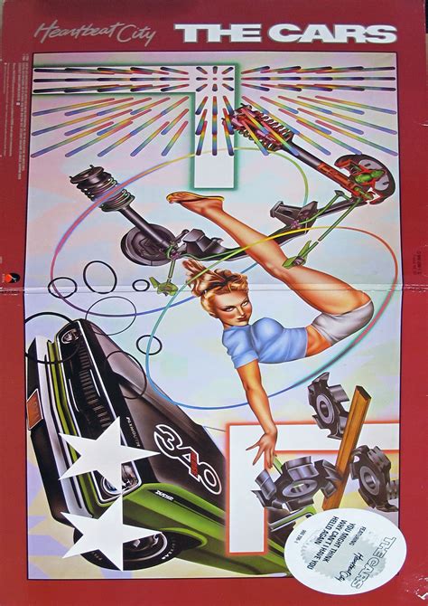 THE CARS Heartbeat City Album Cover Gallery & 12" Vinyl LP Discography Information #vinylrecords