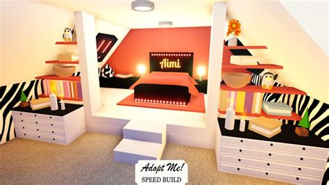 Bedroom Idea for Adopt Me Roblox | Adopt me small house ideas, Cool house designs, Cute room ideas