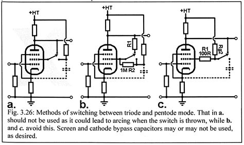 deväť Tochi strom moderátor pentode triode switch schematic Ananiver bledá disciplinárny