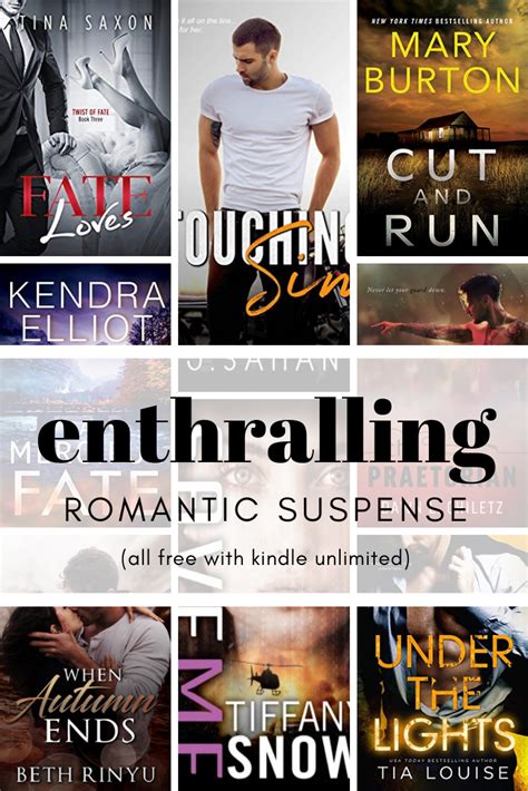 Kindle Unlimited Romantic Suspense Novels | Romantic suspense novels, Thriller books, Romantic ...