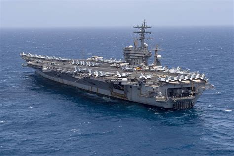 USS Dwight D. Eisenhower (CVN 69) transits the Arabian Sea… | Flickr