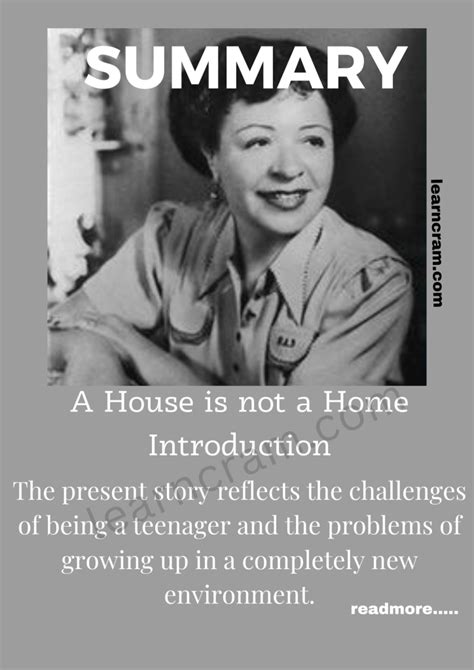 A House is not a Home Summary Analysis and Explanation By Polly Adler – Learn Cram