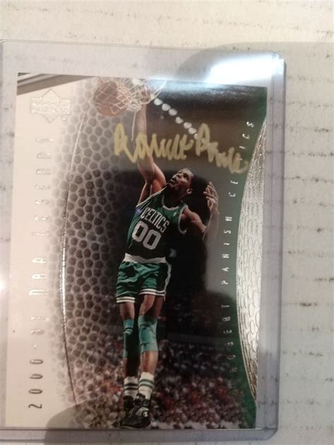 Robert Parish Autograph Sports Card on Mercari | Robert parish ...