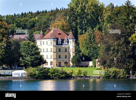 Image of a castle on the lake Starnberg in Bavaria, Germany Stock Photo - Alamy