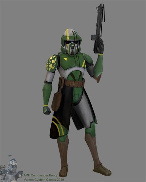 Doom Company ARF Commander Proxy by Venomblazer | Star wars characters, Star wars clone wars ...