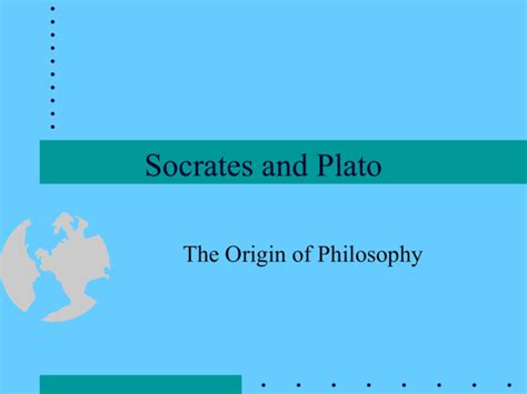 Plato and Socrates