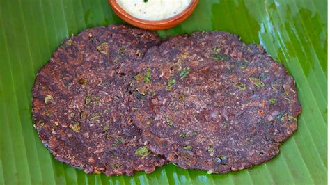 கேழ்வரகு அடை மிக சுவையாக செய்வது எப்படி | Ragi Adai Recipe in tamil ...