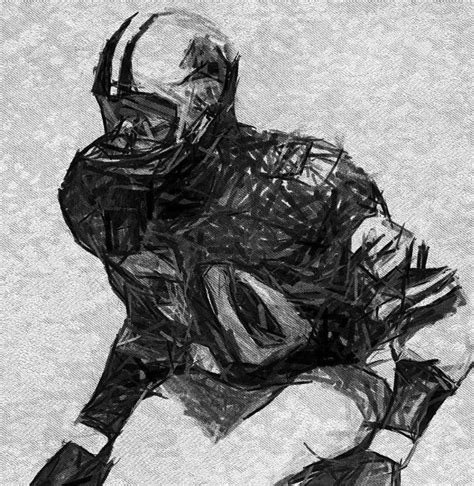 Lem Barney - Detroit Lions Digital Art by Bob Smerecki | Fine Art America