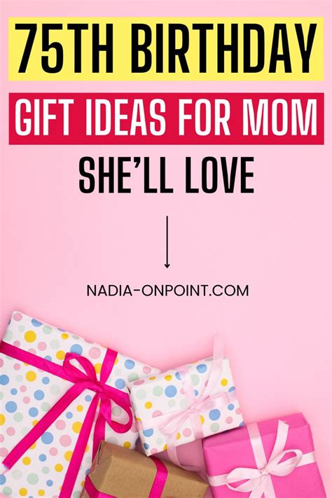 birthday gifts for mom she'll love