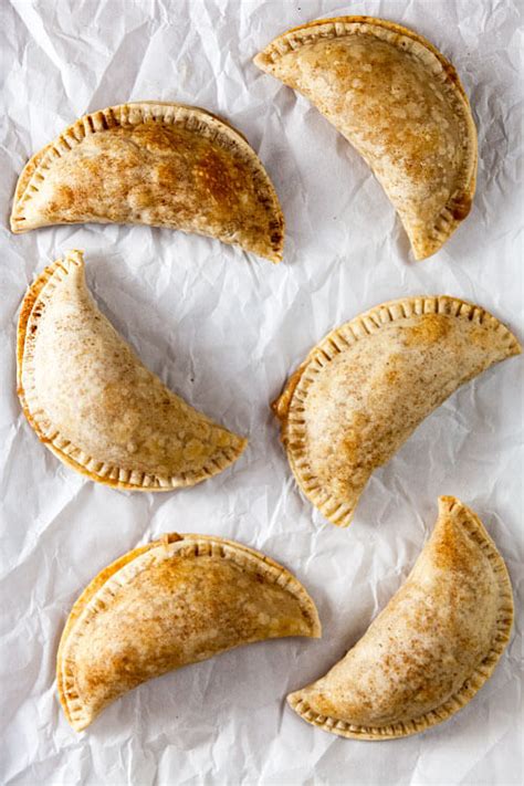 Baked Apple Cheesecake Empanadas (Dairy Free) | Healthy Delicious