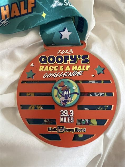 RunDisney Walt Disney World Marathon Weekend 2023 marathon Goofy Challenge Medal -- Antique ...