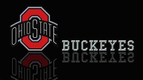 Buckeyes Ohio State In Black Background HD Ohio State Wallpapers | HD ...