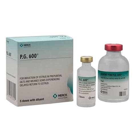 P.G. 600® (serum gonadotropin and chorionic gonadotropin for injection) | Merck Animal Health USA