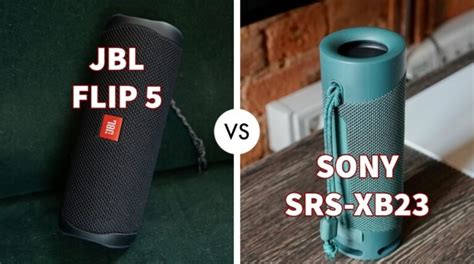 JBL Flip 5 vs Sony SRS-XB23 (Comparison Review) - UBG