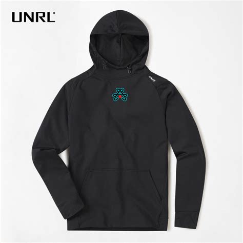 Catalyst Softball - Black Embroidered UNRL Crossover Hoodie II | Custom ...