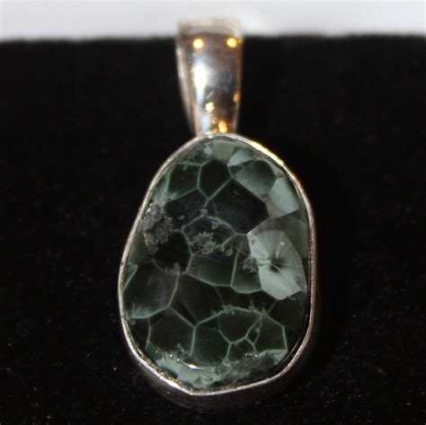 Chlorastrolite (Greenstone) Necklace: GN-45